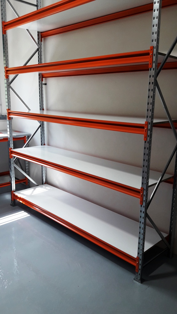 estanteria galva con tablero blanco